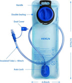 HEIKLN Hydration Bladder 1.5L-2L-2.5L-3L, Leak Proof Water Reservoir, BPA Free - Image 2