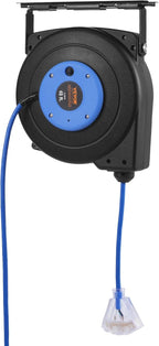 VEVOR Retractable Extension Cord Reel, 45 FT, Heavy Duty 12AWG/3C SJTOW - Image 11