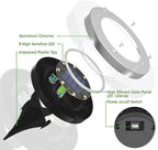 INCX 4.6 inch Solar Lights Outdoor Waterproof, 12 Pack Solar Lights - Image 3
