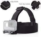 Action Camera Accessories Head Strap Mount Chest Harness Compatible - Image 2