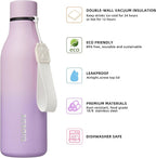 BJPKPK Insulated Water Bottles, 18 oz Stainless Steel Metal Water Bottle - Image 2