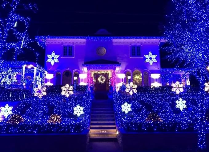 2-Pack Connectable Christmas Lights Outdoor, Total 164FT 400LED Christmas - Image 4