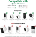 2 Pack Solar Panel for Ring Camera, 6W Solar Charger - Image 2