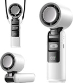 Lerat Portable Handheld Turbo Fan, 5 High-Speed Wind, Battery Operated by LERAT