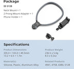 SMALLRIG Magnetic Neck Mount for Action Cameras & Phones, Comfortable POV - Image 8