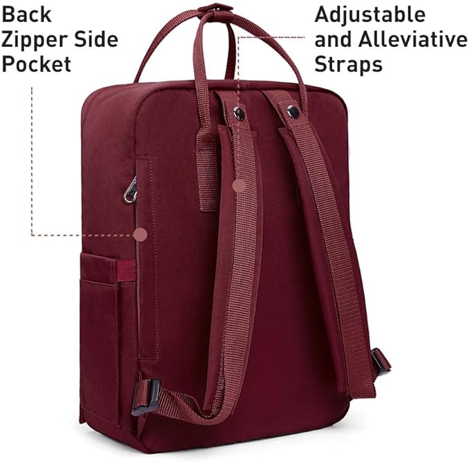 KALIDI Casual Laptop Backpack 15 Inches Classic Camping Rucksack Travel Outdoor - Image 6