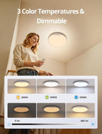 Combuh Rechargeable Battery Operated Ceiling Light - Image 6