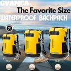 Waterproof Dry Bag Backpack for Kayaking, Roll Top Kayak Dry Backpack, Floating - Image 4