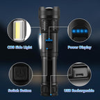 IkeeRuic 7Mode Flashlights High Lumens Rechargeable, LED Flashlight Rechargeable - Image 4