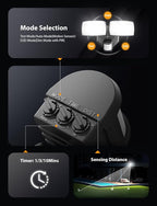 Onforu 32W Plug in Motion Sensor Lights Outdoor, 3200LM Motion Flood Light Dusk - Image 4