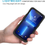 Lanhiem for iPhone 13 Pro Max Case, IP68 Waterproof Dustproof Shockproof Cases - Image 2