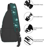 Funny Frogs In The Swamp Sling Bag - Image 5