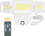Onforu 80W Dusk to Dawn Outdoor Lighting, Plug in LED Flood Lights, 8000LM by Onforu