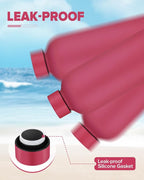 Insulated Water Bottle with Lid, 25 oz Reusable Leak-Proof Metal Stainless - Image 3