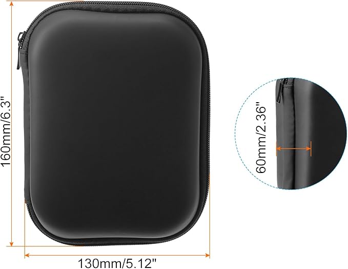 PATIKIL 6.3x5.12 Electronic Organizer Case, Charger Cord - Image 2