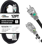 Indoor Outdoor Extension Cord Weatherproof by HONDERSON