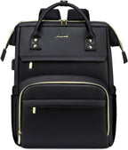 LOVEVOOK Leather Laptop Backpack by LOVEVOOK