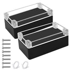 LeMotech Junction Box with Clear Cover IP65 Waterproof Project Box Dustproof by LeMotech
