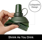 WILDREEDS 500ml Soft Flask, TPU Collapsible Soft Water Bottle - Image 3