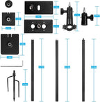31.49 or 47.24 inch Ground Stake Mount Stand - Image 3