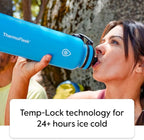 ThermoFlask 40 oz Double Wall Vacuum Insulated Stainless Steel Water Bottle - Image 2