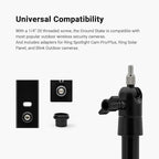 Holicfun Security Camera Ground Stake, Heavy Duty Stand Mount - Image 4