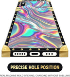 Compatible with iPhone Xs Max Case, Holographic Abstract Iridescent Textures - Image 5