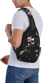 Cherry Blossom Crossbody Sling Bag - Image 7