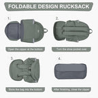 coofay Gym Backpack For Women Men Dance Sports Backpack - Image 6