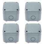 Nineleaf Junction Box, Electrical Box IP66 Water Resistant Dustproof ABS by NineLeaf