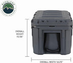Overland Vehicle Systems 40100001 Dark Gray 53 QT Dry Box Storage - Image 2