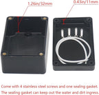 2 Pack Project Box Waterproof Plastic Junction Box ABS IP65 Electronic Project - Image 4