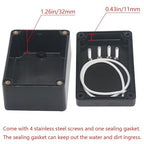 2 Packs Junction Box IP65 Waterproof ABS Plastic Electrical Project Case Power - Image 4