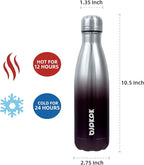 BJPKPK 17oz Insulated Stainless Steel Water Bottles, Sports Water Bottles Keep - Image 3
