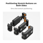 K&F CONCEPT Tablet & Cellphone Tripod Mount Adapter Holder, Adjustable Clamp - Image 4