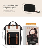 LOVEVOOK Laptop Backpack for Women, Teacher Bag Work Backpack Purse Laptop - Image 8