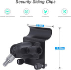 HOLACA Vinyl Siding Clips for Arlo Ring Eufy Security Camera, Siding Cam Hanger - Image 6