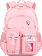 Cute Backpack for Teen Girls Kids Kawaii Bookbag Elementary Middle School by MININAI