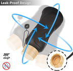 Collapsible Water Bottles, Leak Proof, Reuseable BPA Free Silicone Foldable - Image 4