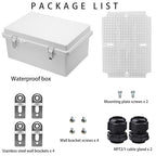 Waterproof Electrical Box with Mounting Plate, IP67 Junction Box Stainless - Image 4