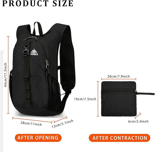 15L Small Hiking Backpack Foldable Ultralight Trekking Camping Outdoors Backpack - Image 2