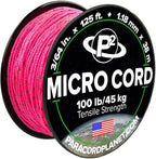 Paracord Planet Micro Paracord – Thin Braided Cord by ParacordPlanet