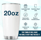 CUBICER Funny Quitter Happy Retirement Congratulations On Escaping Design 20 Oz - Image 6