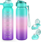 SLUXKE 32oz Insulated Water Bottle by SLUXKE