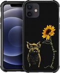 for iPhone 12 Mini Case, Pig Sunflower Yellow Sunshine Pattern Made of Soft by FKBRCL4U