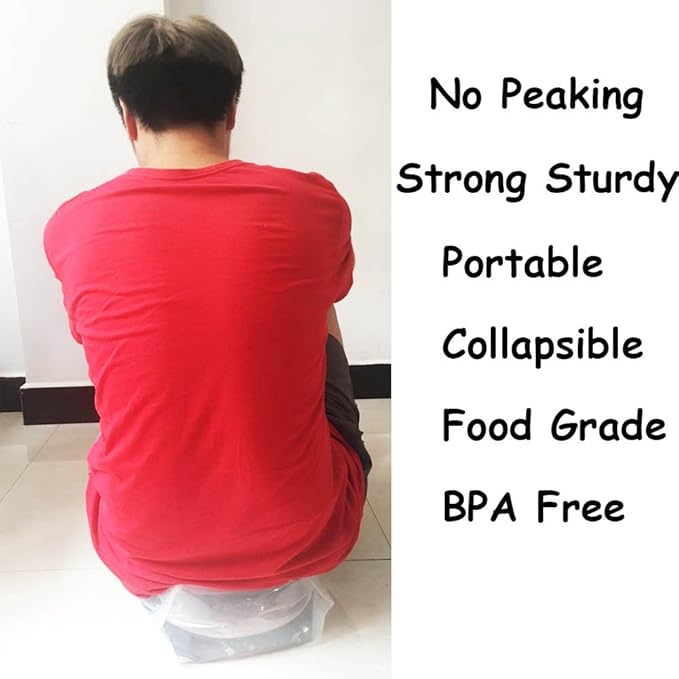SUPANT Collapsible Emergency Water Jug Container Bag, BPA Free Plastic Water - Image 3