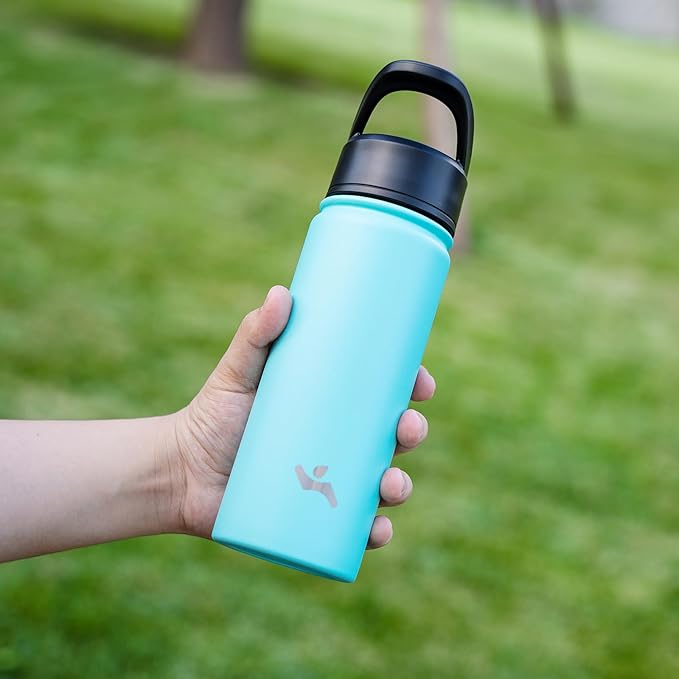 Konokyo 32 oz Insulated Water Bottle Stainless Steel Sport Bottles - Image 6
