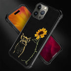 for iPhone 16 Pro Case, Pig Sunflower Yellow Sunshine Pattern Graphic Design - Image 6