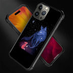 for iPhone 16 Pro Max Case, Galaxy Fox Wolf Pattern Graphic Design Girl Boy - Image 4