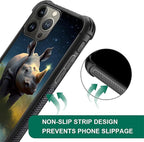 for iPhone 16 Pro Case, Rhino Water Marshes Pattern Graphic Design Girl Boy - Image 5